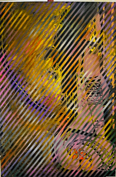 Self Potrait. Acrylic on Canvas