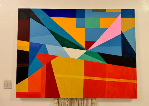 Geometric. Acrylic on Canvas